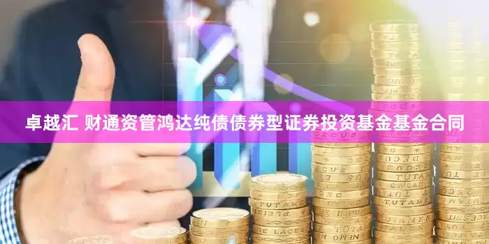 卓越汇 财通资管鸿达纯债债券型证券投资基金基金合同